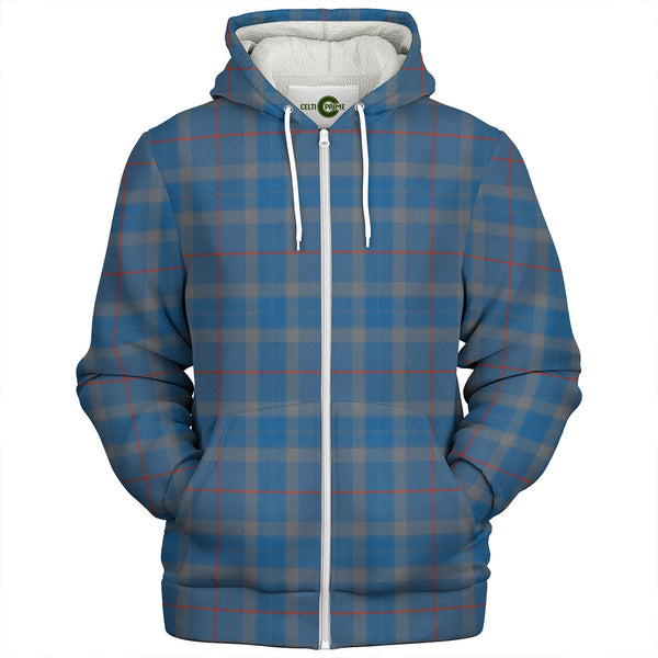 Thorburn (Thurburn) Ancient Clan Badge Tartan Sherpa Hoodie