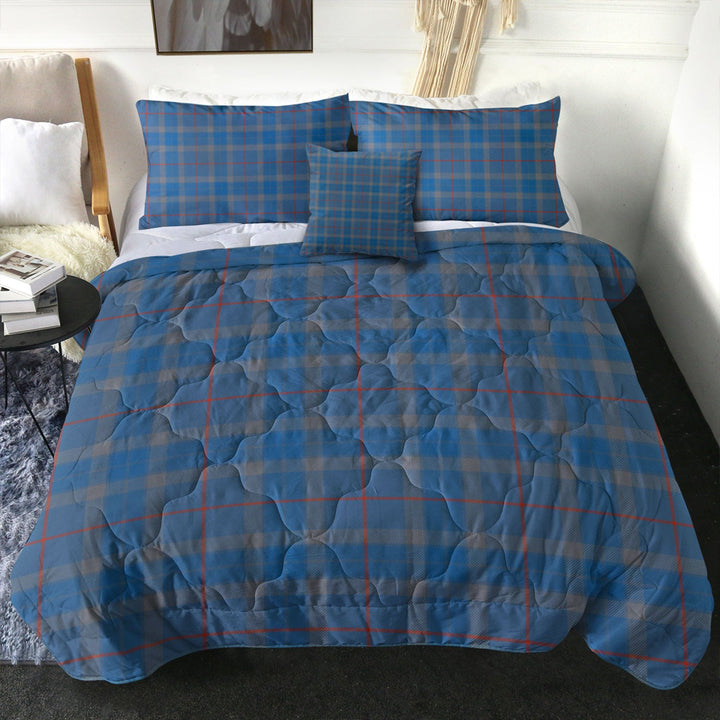 Thorburn (Thurburn) Ancient Clan Badge Tartan Comforter