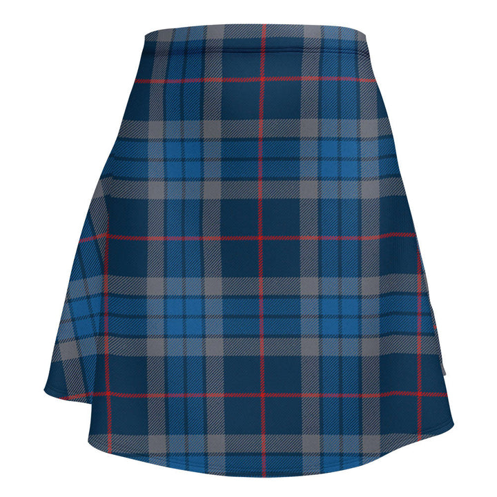 Thorburn (Thurburn) Modern Clan Badge Tartan Flared Skirt