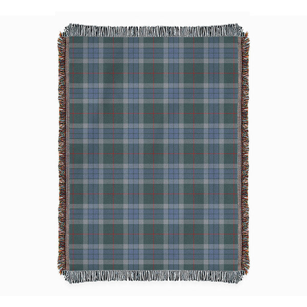 Thorburn (Thurburn) Weathered Clan Badge Tartan Woven Blanket