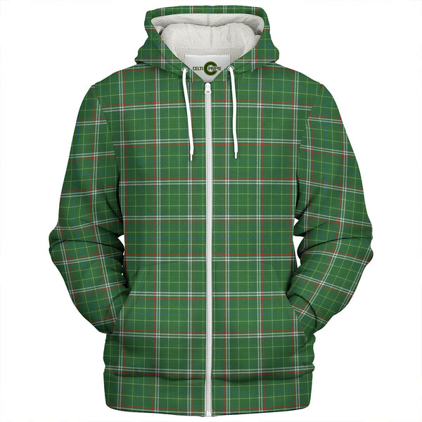 Toshach Ancient Clan Badge Tartan Sherpa Hoodie