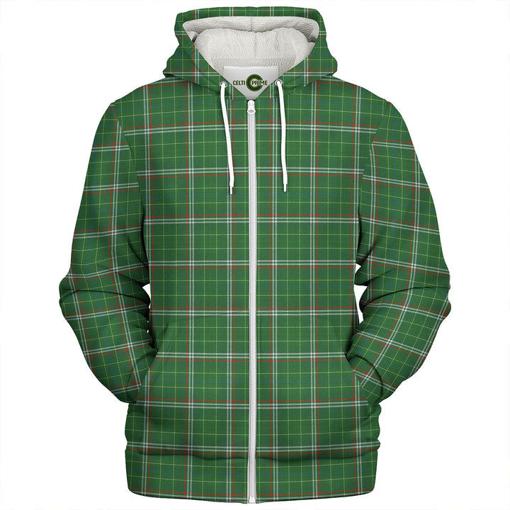 Toshach Ancient Clan Badge Tartan Sherpa Hoodie