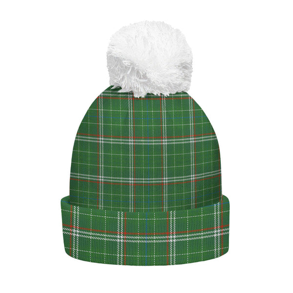 Toshach Ancient Clan Badge Tartan Bobble Beanie Hat