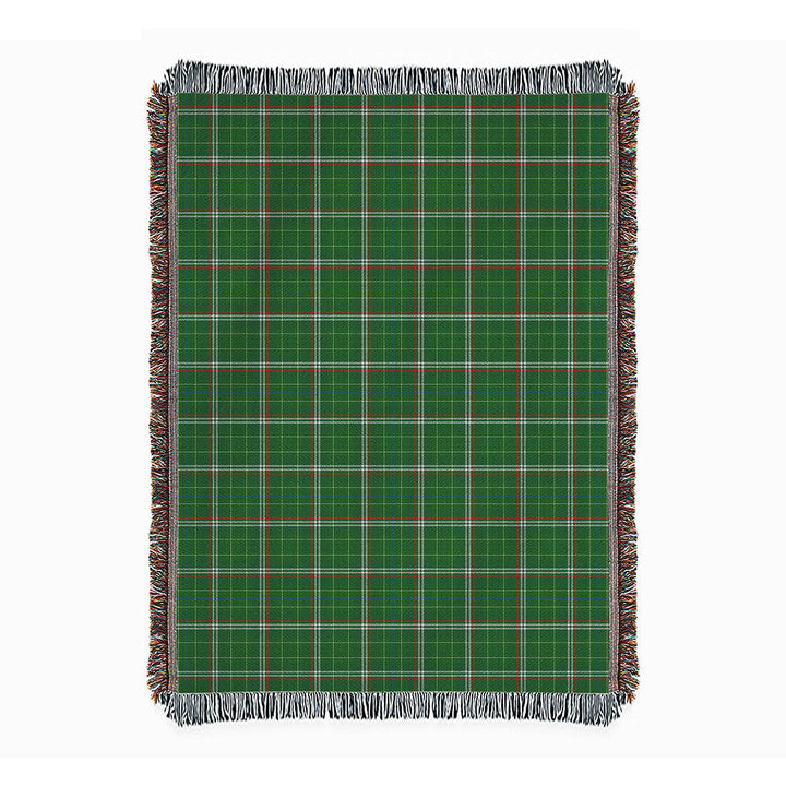 Toshach Ancient Clan Badge Tartan Woven Blanket