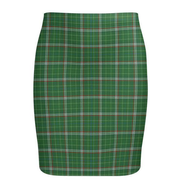 Toshach Ancient Tartan Fitted Skirt