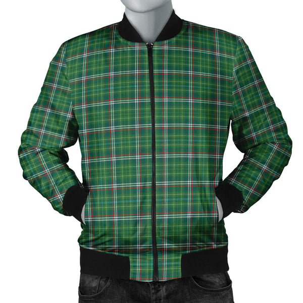 Toshach Modern Clan Badge Tartan Bomber Jacket