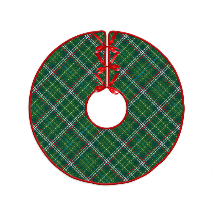 Toshach Modern Clan Badge Tartan Christmas Tree Skirt