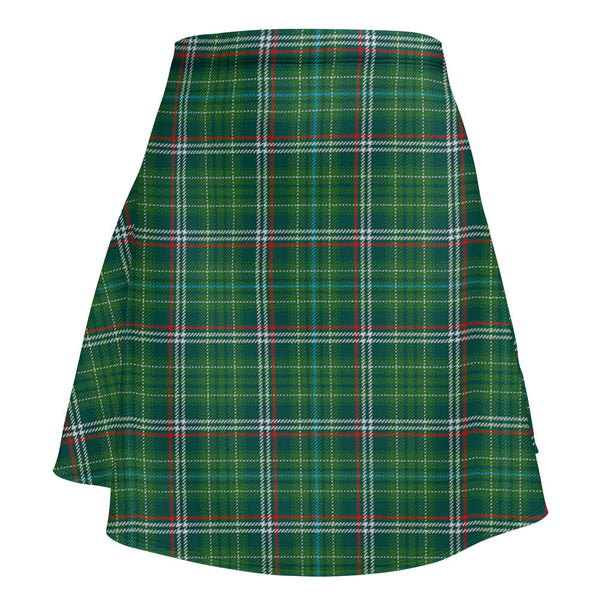 Toshach Modern Clan Badge Tartan Flared Skirt
