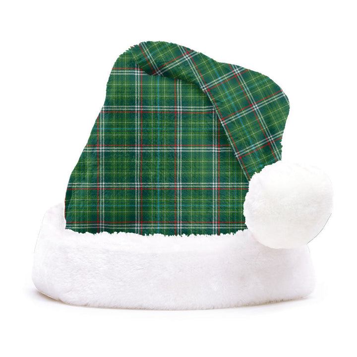 Toshach Modern Clan Badge Tartan Plush Christmas Hat