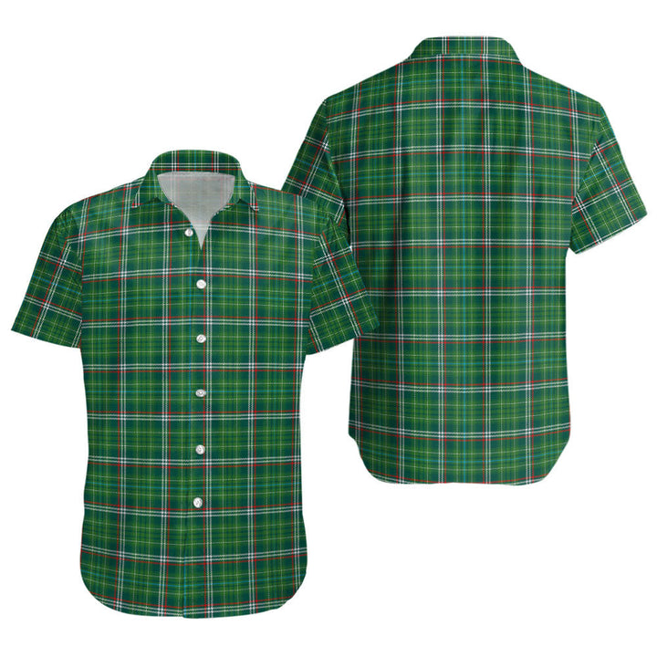 Toshach Modern Clan Badge Tartan Short Sleeve Shirt
