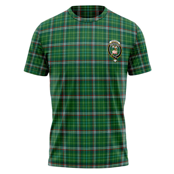 Toshach Modern Clan Badge Tartan T-Shirt
