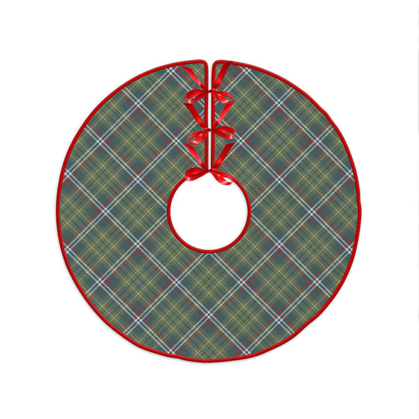 Toshach Weathered Clan Badge Tartan Christmas Tree Skirt