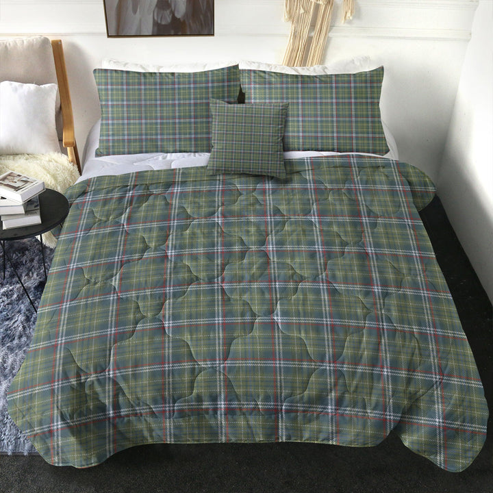 Toshach Weathered Clan Badge Tartan Comforter