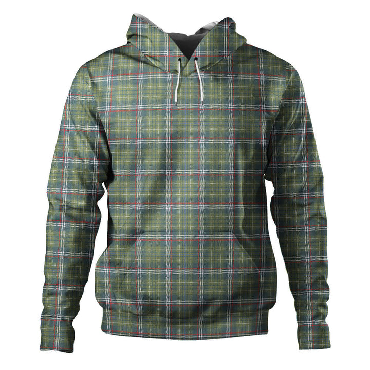 Toshach Weathered Clan Badge Tartan Hoodie
