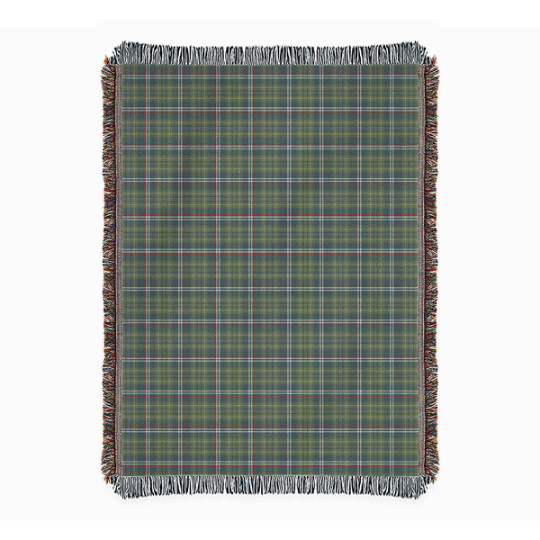 Toshach Weathered Clan Badge Tartan Woven Blanket