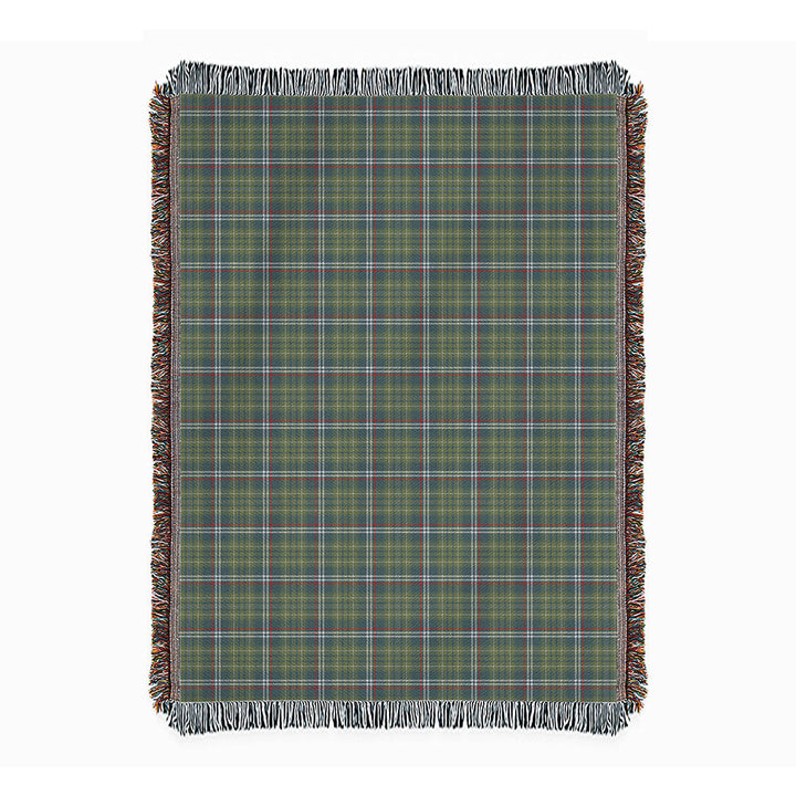 Toshach Weathered Clan Badge Tartan Woven Blanket