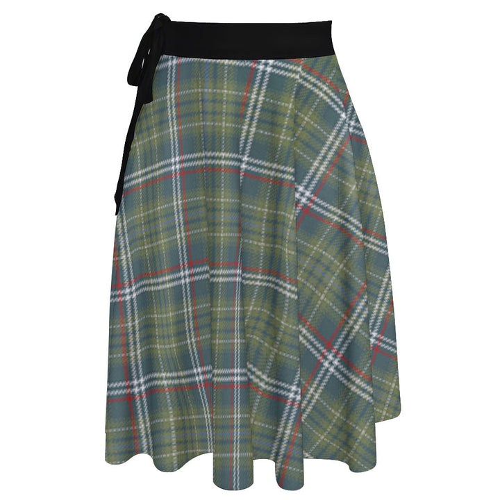 Toshach Weathered Tartan Wrap Skirt