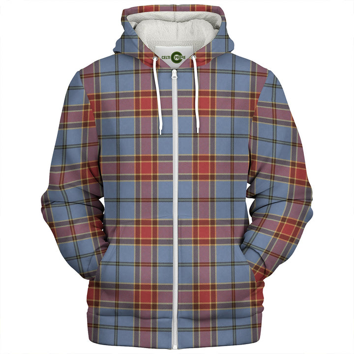Traill (Trayle) Ancient Clan Badge Tartan Sherpa Hoodie