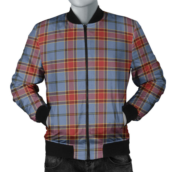 Traill (Trayle) Ancient Clan Badge Tartan Bomber Jacket