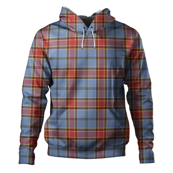 Traill (Trayle) Ancient Clan Badge Tartan Hoodie