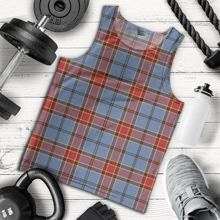 Traill (Trayle) Ancient Clan Badge Tartan Men Tank Top