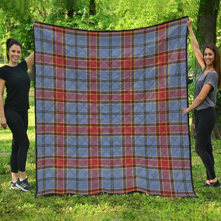 Traill (Trayle) Ancient Clan Badge Tartan Premium Quilt