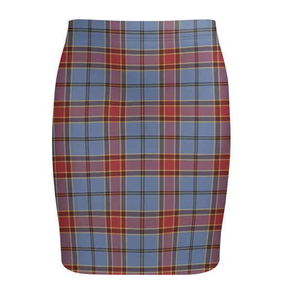 Traill (Trayle) Ancient Tartan Fitted Skirt