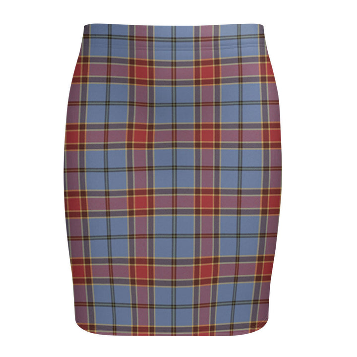 Traill (Trayle) Ancient Tartan Fitted Skirt
