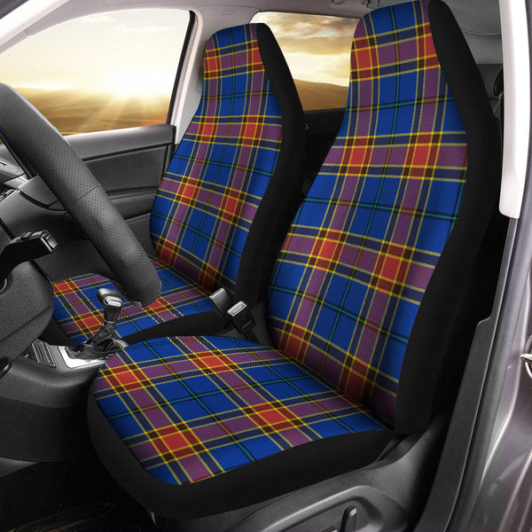 Traill (Trayle) Modern Clan Badge Tartan Car Seat Covers