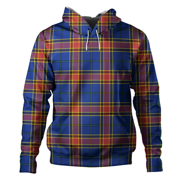 Traill (Trayle) Modern Clan Badge Tartan Hoodie