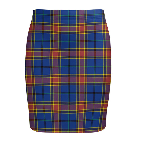 Traill (Trayle) Modern Tartan Fitted Skirt