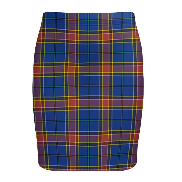 Traill (Trayle) Modern Tartan Fitted Skirt