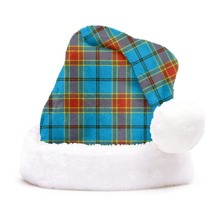 Traill (Trayle) Weathered Clan Badge Tartan Plush Christmas Hat
