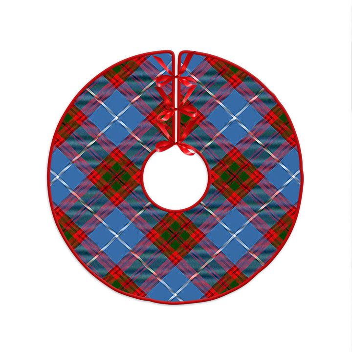 Trotter Clan Badge Tartan Christmas Tree Skirt