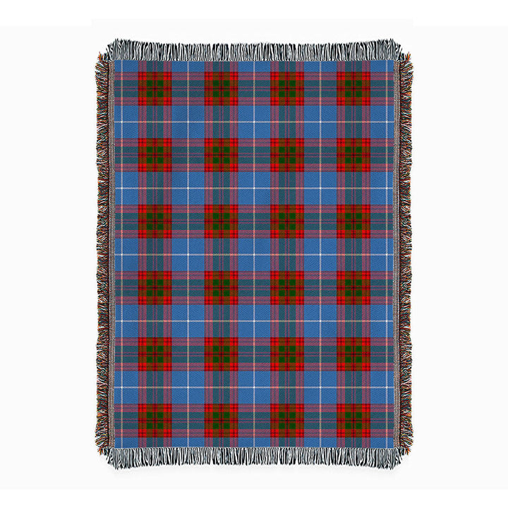 Trotter Clan Badge Tartan Woven Blanket