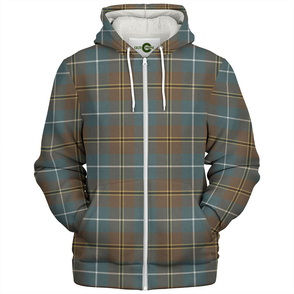 Turnbull Hunting Weathered Tartan Sherpa Hoodie