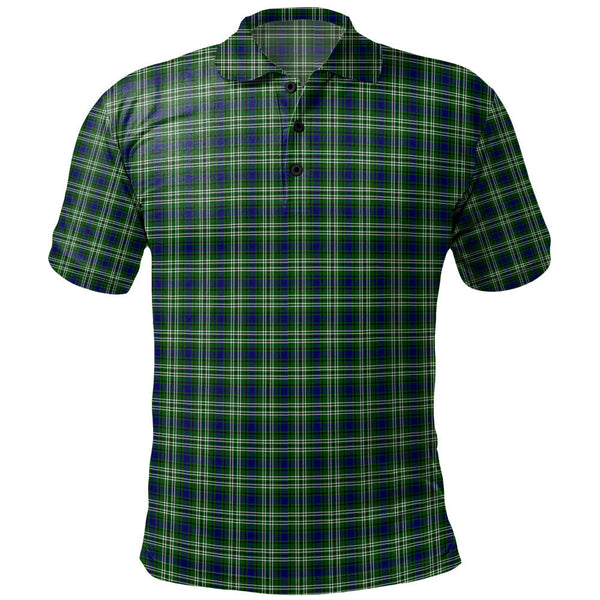Tweedside District Clan Badge Tartan Polo Shirt