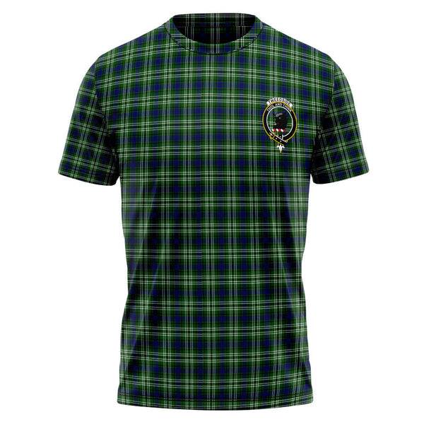 Tweedside District Clan Badge Tartan T-Shirt