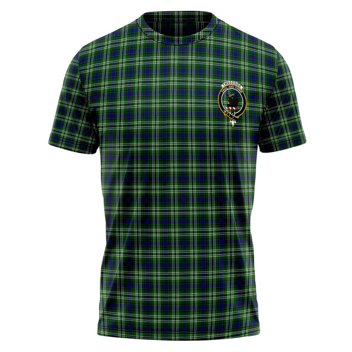 Tweedside District Clan Badge Tartan T-Shirt