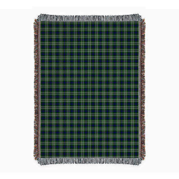 Tweedside District Clan Badge Tartan Woven Blanket