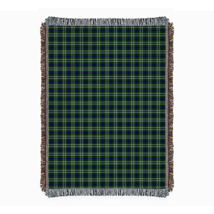 Tweedside District Clan Badge Tartan Woven Blanket