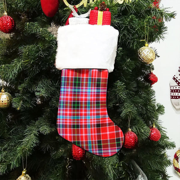 Udny Clan Badge Tartan Christmas Stocking