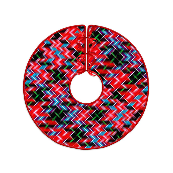 Udny Clan Badge Tartan Christmas Tree Skirt