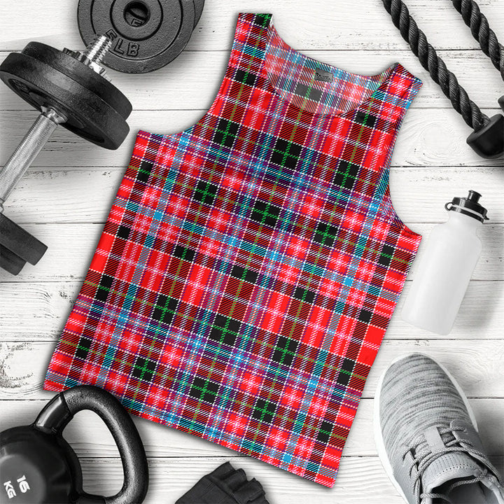 Udny Clan Badge Tartan Men Tank Top