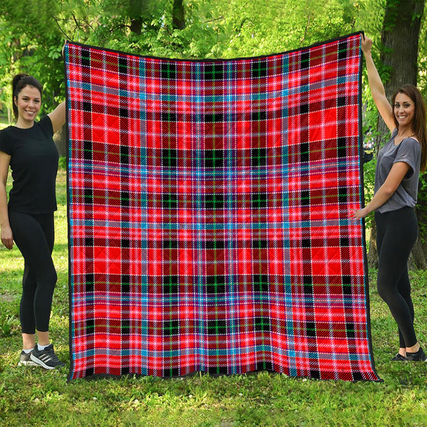 Udny Clan Badge Tartan Premium Quilt