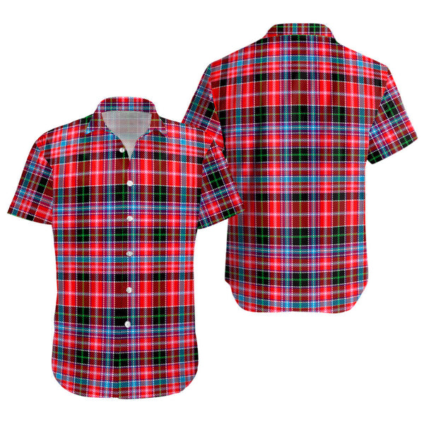 Udny Clan Badge Tartan Short Sleeve Shirt