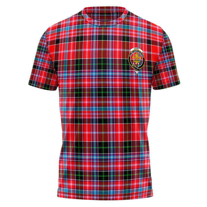 Udny Clan Badge Tartan T-Shirt