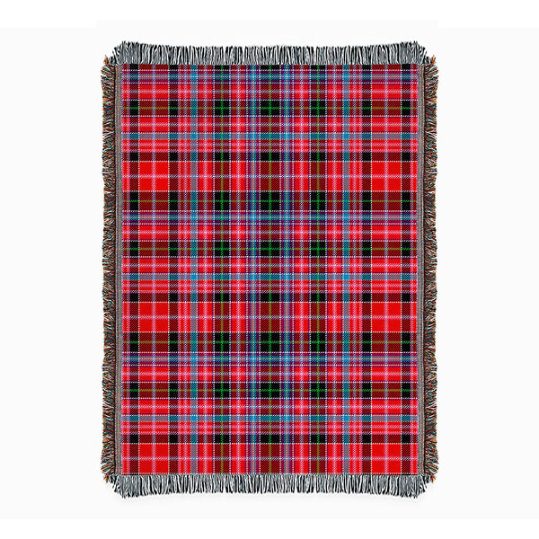 Udny Clan Badge Tartan Woven Blanket