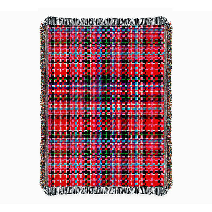 Udny Clan Badge Tartan Woven Blanket