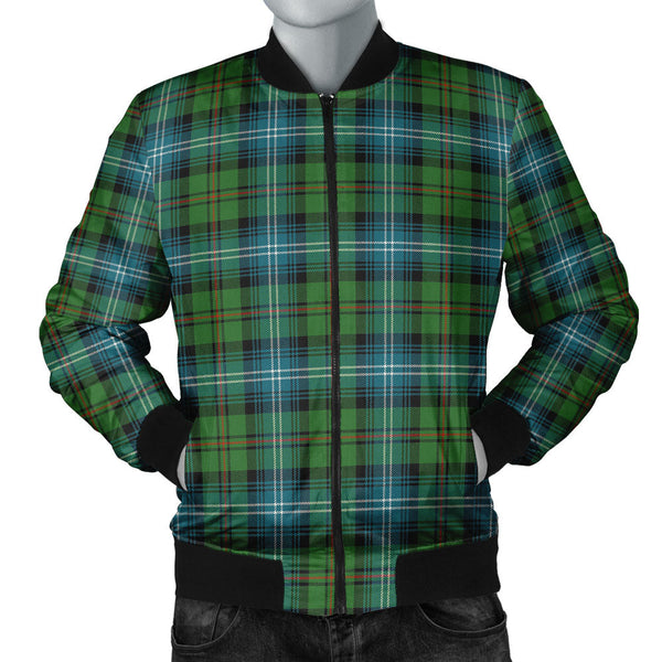 Urquhart Ancient Clan Badge Tartan Bomber Jacket